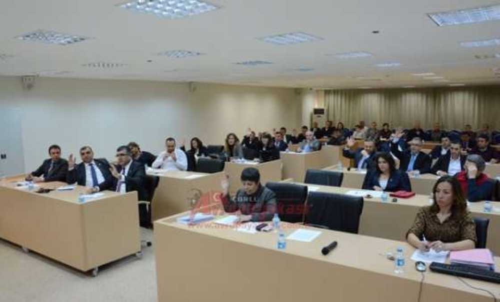 Çorlu Belediye Meclisi'nin Ocak Gündemi Belli Oldu