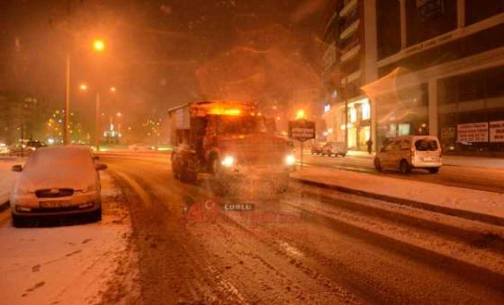 Yılın Ilk Karı Yağdı