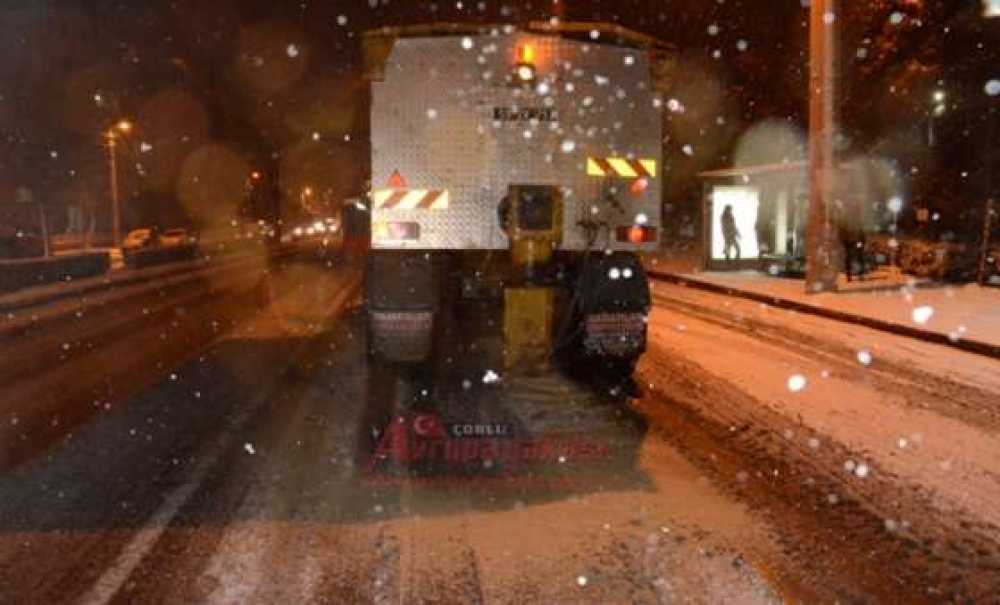 Yılın Ilk Karı Yağdı