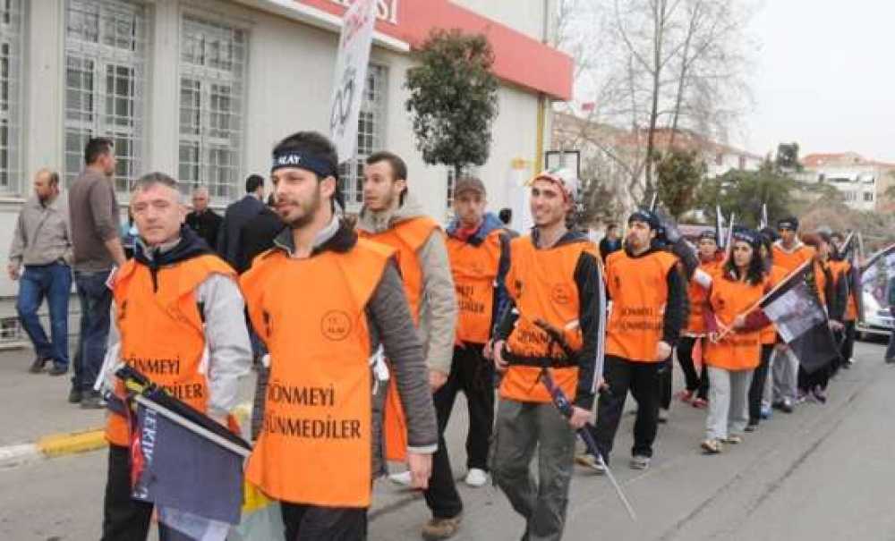 Çorlu Belediyesi'nden 57. Alay Yürüyüşüne Destek