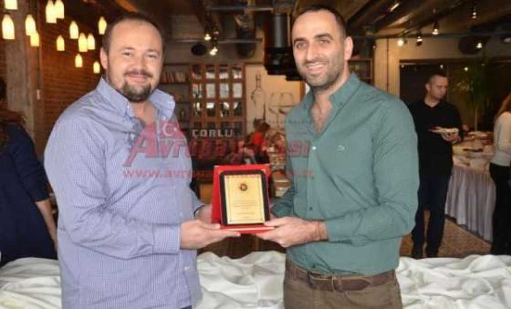 Çorlu Gazeteciler Derneği Kahvaltıda Buluştu