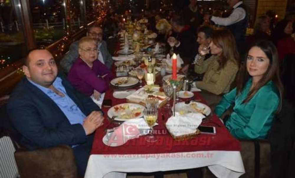 Çorlu Gazeteciler Derneği Yemekte Buluştu