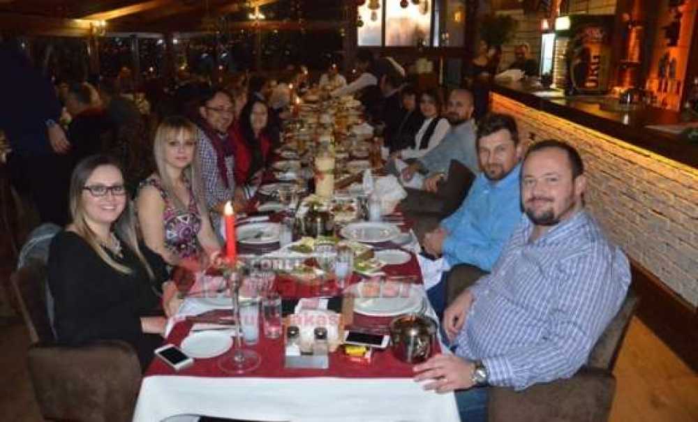 Çorlu Gazeteciler Derneği Yemekte Buluştu