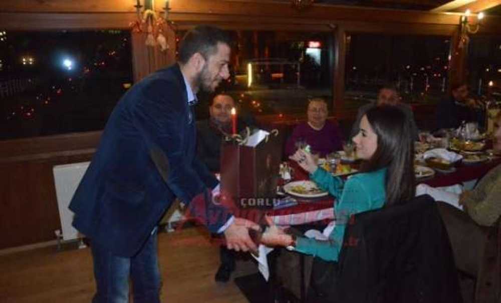 Çorlu Gazeteciler Derneği Yemekte Buluştu