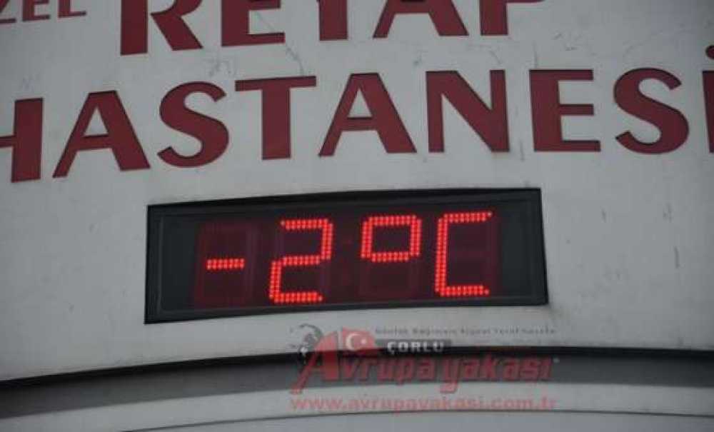 Çorlu Beyaza Büründü