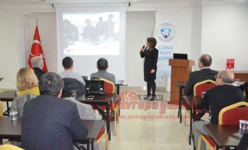 Çorlu Kent Konseyi'nden Genel Kurul Toplantısı