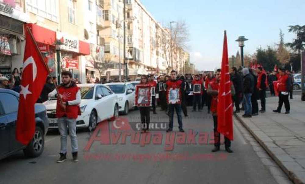 Uğur Mumcu Çorlu`da Anıldı