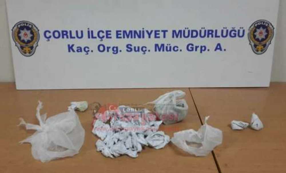 Çorlu Kom Ekipleri Kokain Ele Geçirdi