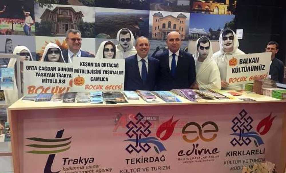 Vali Salihoğlu Trakyaka Standını Ziyaret Etti