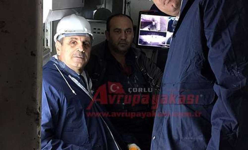 Vali Salihoğlu Derin Deşarj Tünel İnşaatını İnceledi