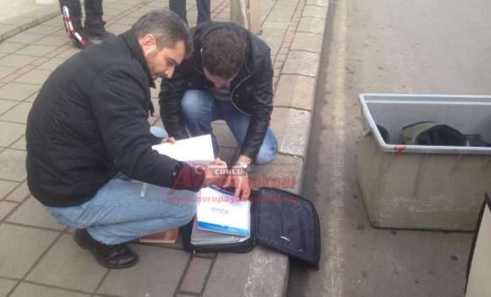 Çorlu'da Şüpheli Çanta Paniği