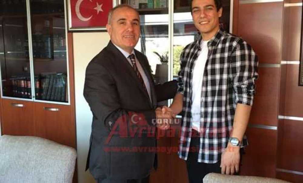 Onur Baytan`dan Kaymakam Kılıç`a Teşekkür Ziyareti