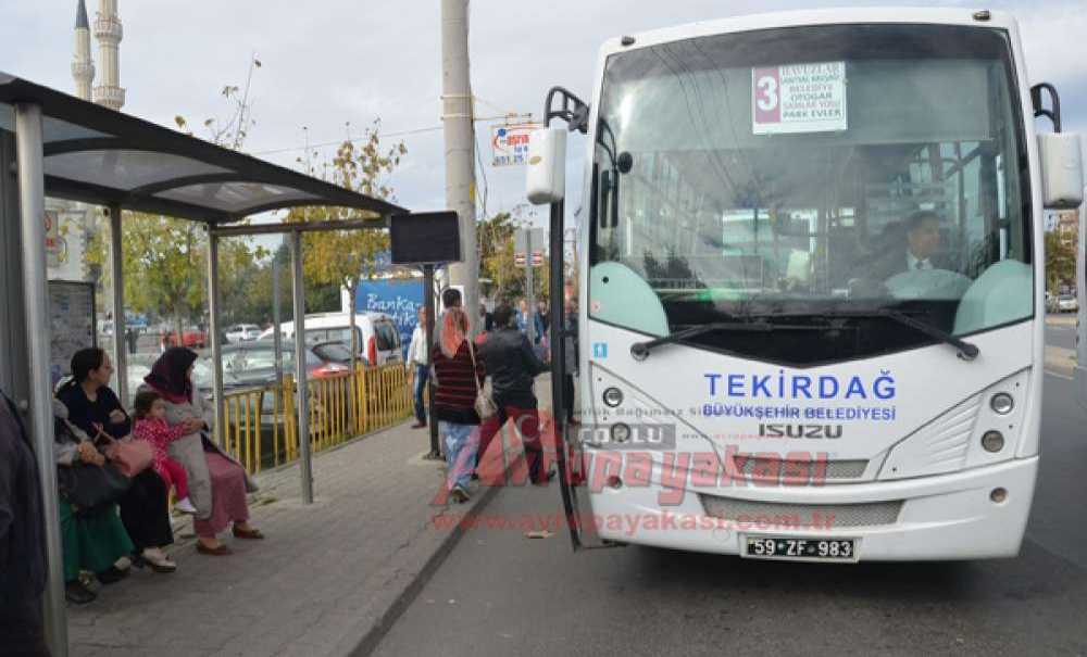 Çorlu`da Bazı Hatlarda Değişiklik Yapıldı