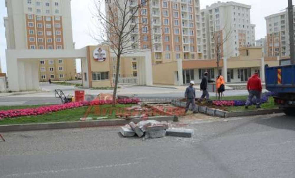 Yayalara Geçiş Yeri Yapıldı