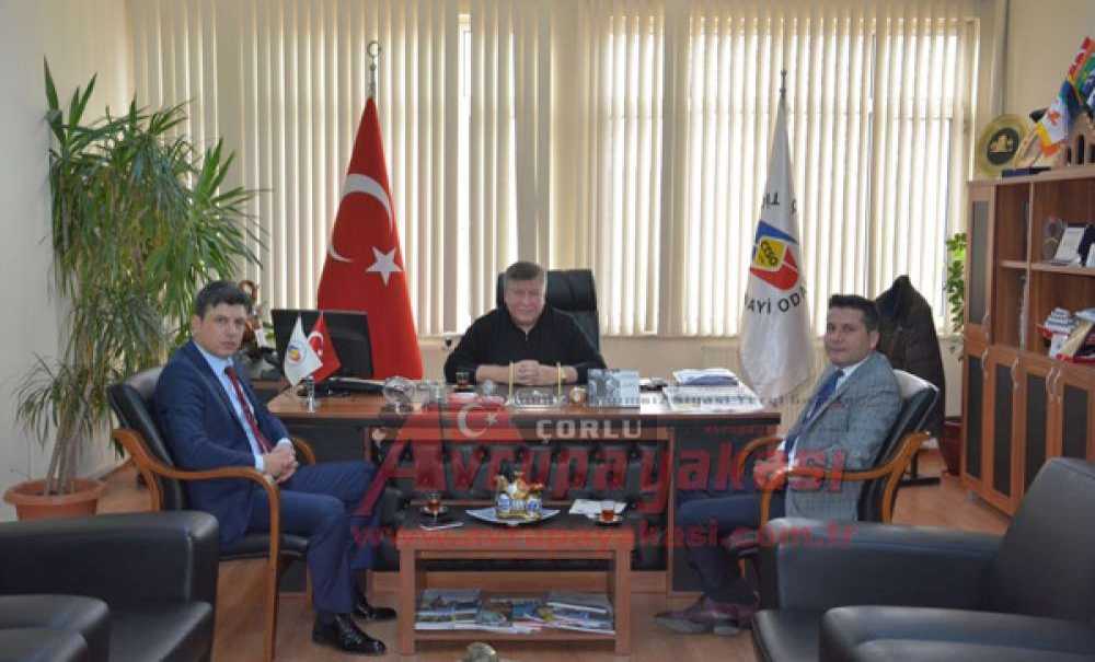 Çorlu Emniyet Ve Asayiş Hizmetlerini Destekleme Derneği'nden Çorlu Tso'ya Ziyaret