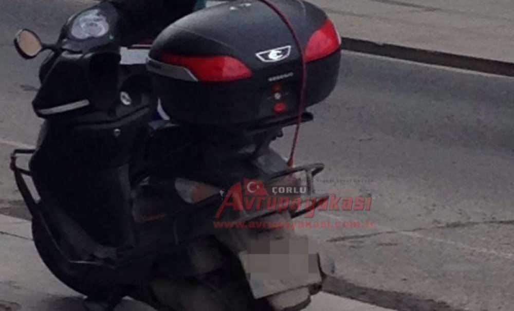 Motosiklet Sürücüsünün Trafik Ekibine İsyanı