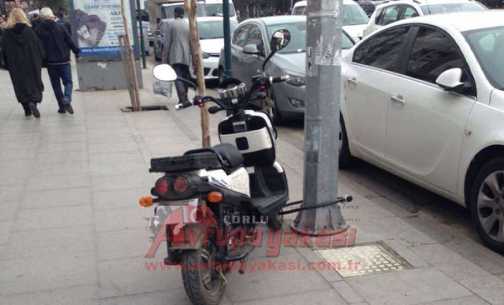 Motosiklet Sürücüsünün Trafik Ekibine İsyanı