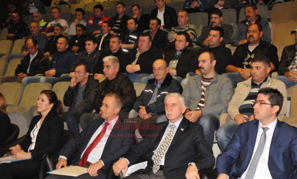 Yerel İdarelerde Çevre Yönetimi Toplantısı Çorlu`da Yapıldı