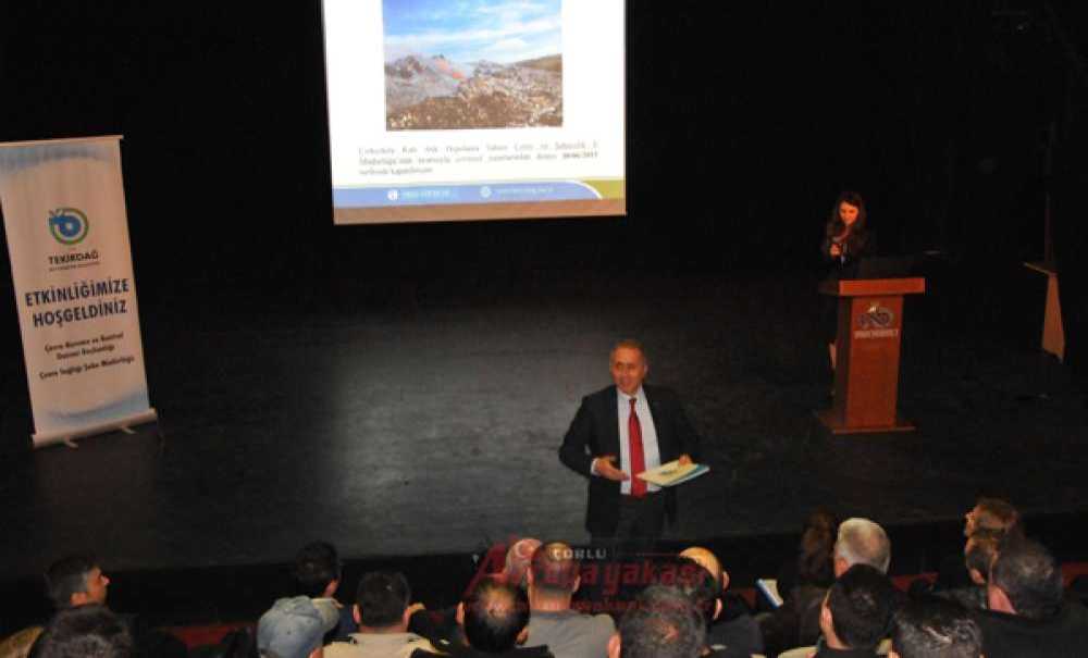 Yerel İdarelerde Çevre Yönetimi Toplantısı Çorlu`da Yapıldı