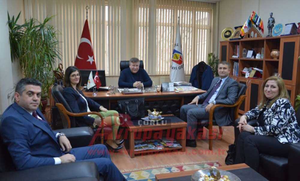 Halkbankası Trakya Bölge Müdürlüğü´nden Enis Sülün´e Ziyaret