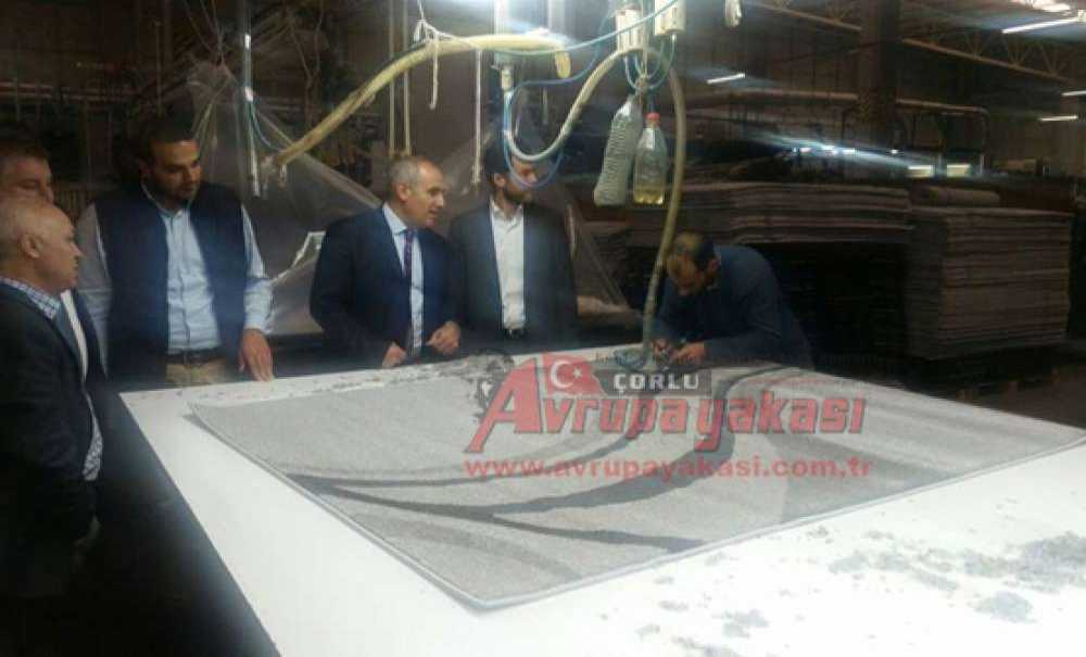 Kaymakam Kılıç`tan Sanayi Tesislerine Ziyaret