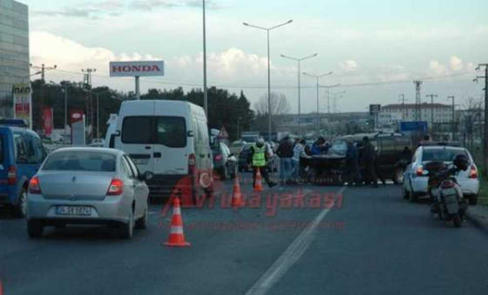 Çorlu`da Kaza 1 Yaralı