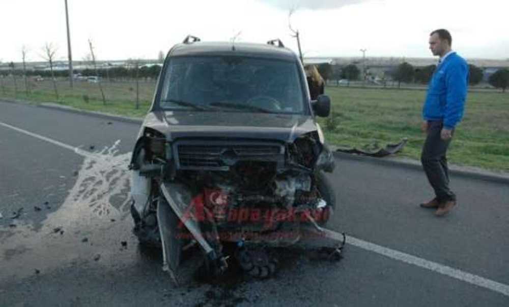 Çorlu`da Kaza 1 Yaralı