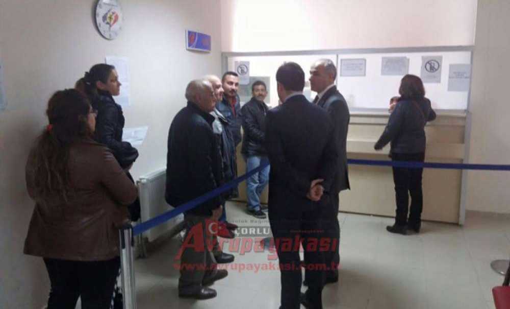 Kaymakam Kılıç`tan Vergi Dairesine Ziyaret