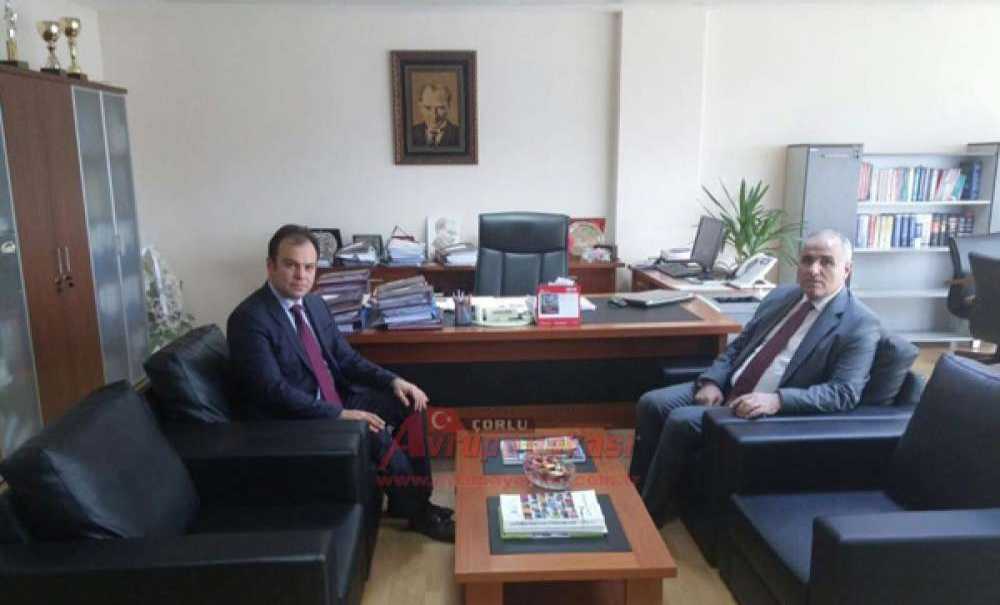 Kaymakam Kılıç`tan Vergi Dairesine Ziyaret