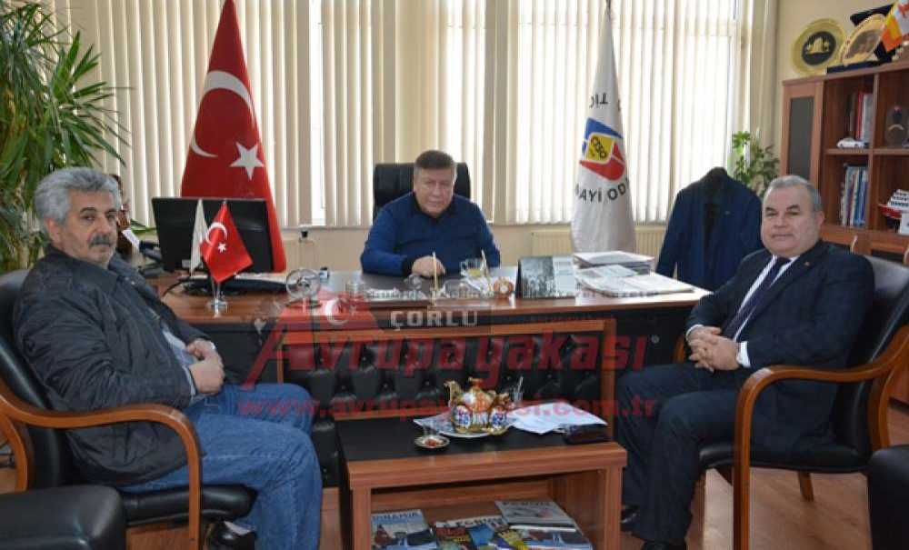 Esnaf Ve Sanatkarlar Odası Başkanı Saygın`dan Enis Sülün`e Ziyaret