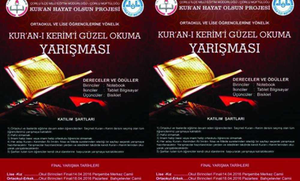 Kutlu Doğum Haftası`nda Kur`an-I Kerim Okuma Yarışması Yapılacak