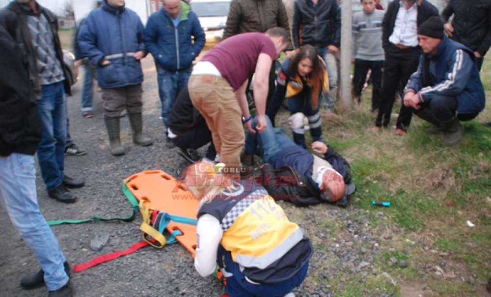 Çorlu'da Trafik Kazası: 1 Yaralı