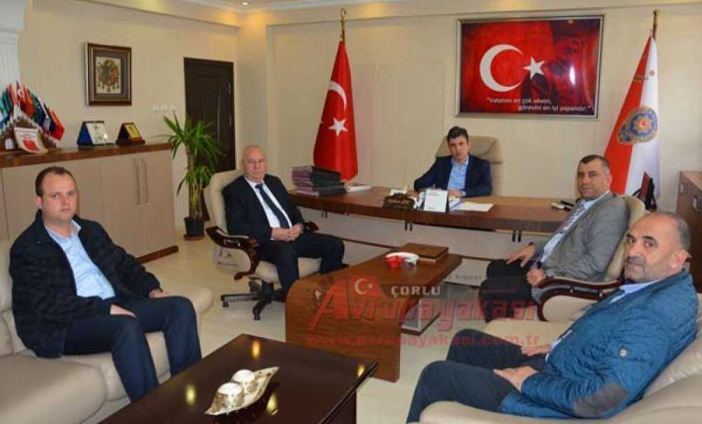 12. Meslek Komitesinden Müdür Efe'ye Ziyaret