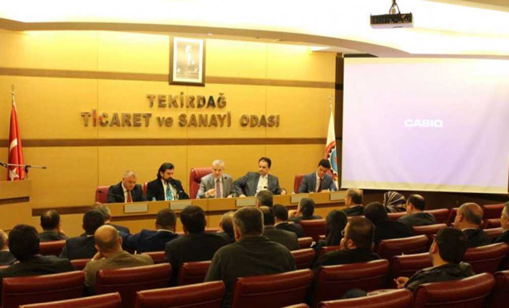 Trakya Gıda Meslek Komiteleri Toplantısına Çorlu Tso Meslek Komitesi Üyeleri De Katıldı