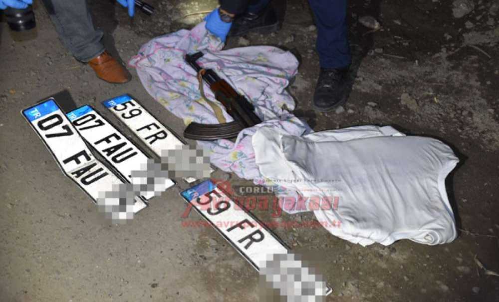 Çorlu'da Kaleşnikof Ele Geçirildi