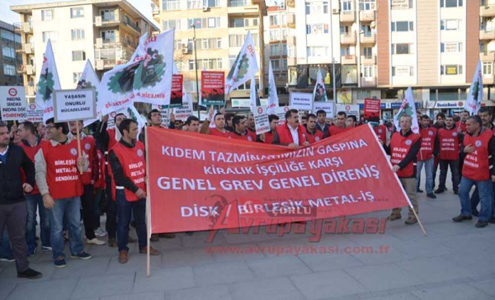 Birleşik Metal – İş Genel Başkanı Adnan Serdaroğlu: “Kiralık İşçi Olmayacağız, Kıdem Tazminatını Yedirtmeyeceğiz”