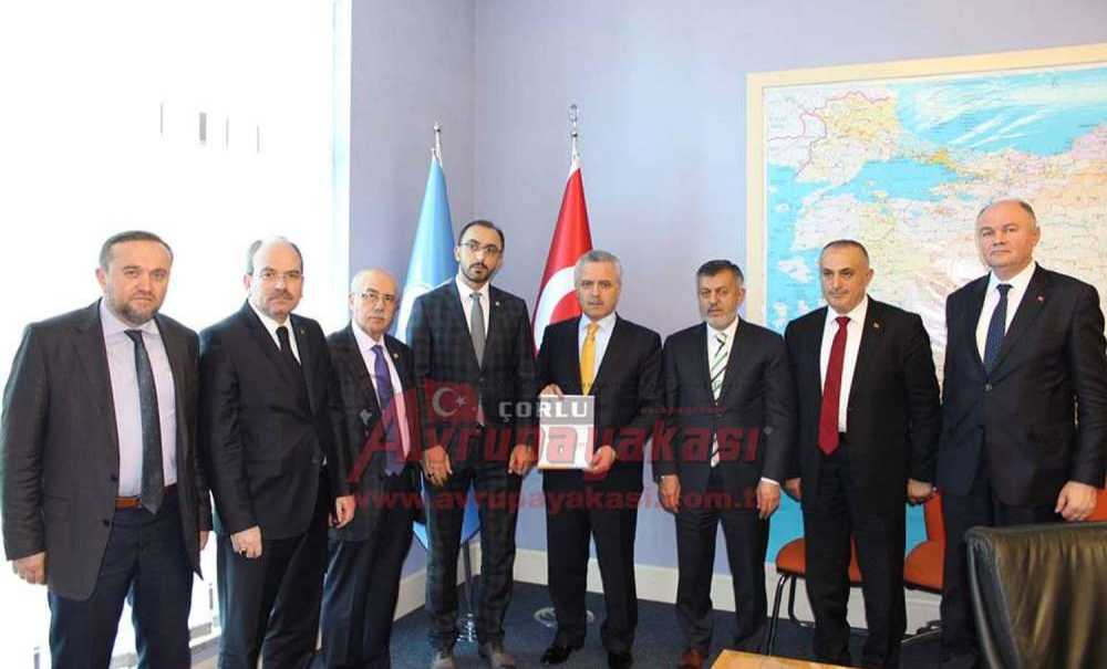 Kerim Atalay'dan Mustafa Yel'e Ziyaret