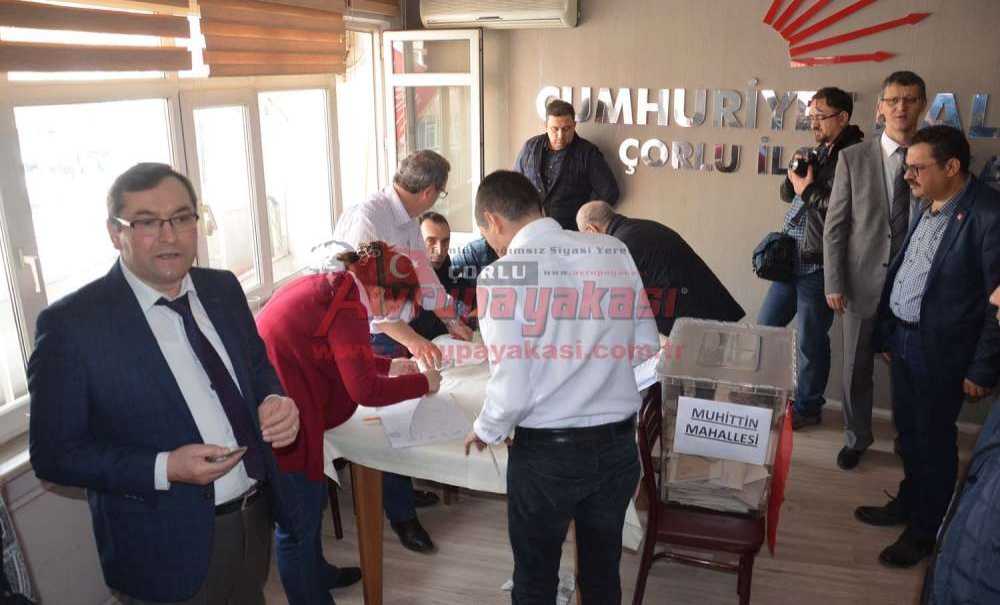 Chp İl Başkanı Ökten Çorlu Seçimlerine El Attı