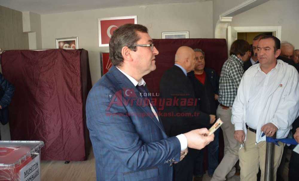 Chp İl Başkanı Ökten Çorlu Seçimlerine El Attı