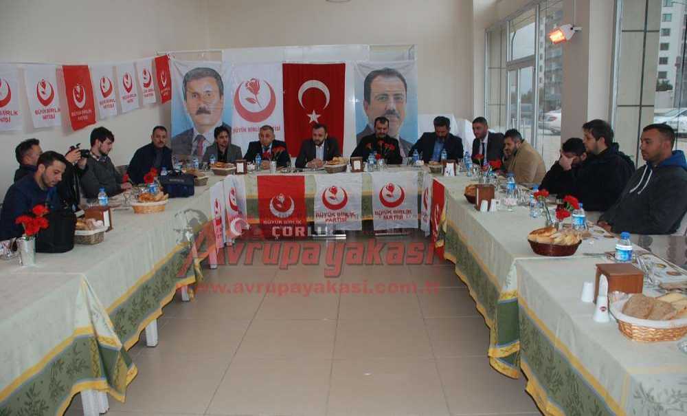 Bbp Çorlu İlçe Teşkilatı`nda Görev Değişimi