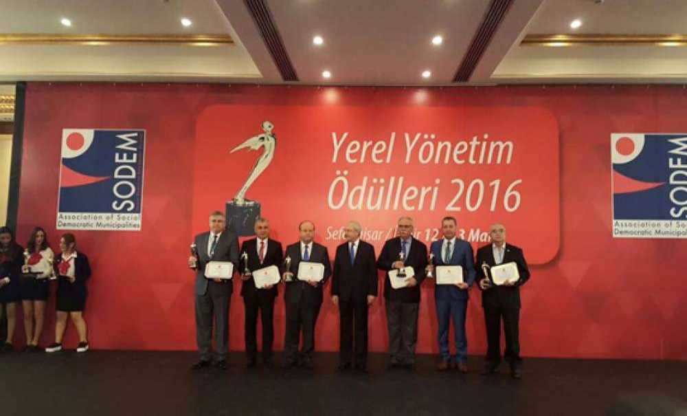 Sodem`den Çorlu Belediyesi'ne Çevre Ödülü