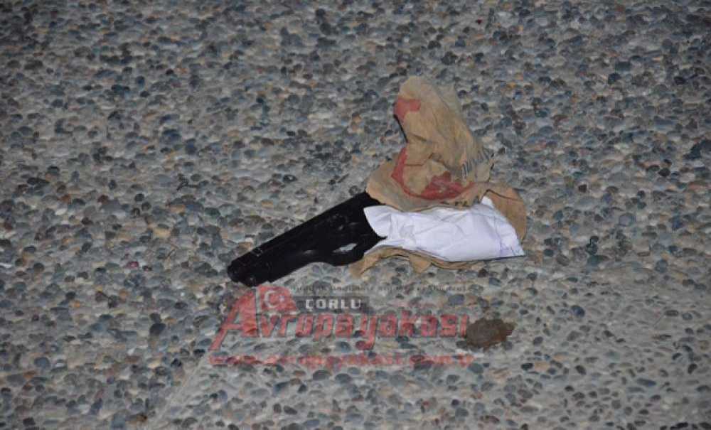 Çorlu Kom Ekipleri Ruhsatsız Silah Ele Geçirdi