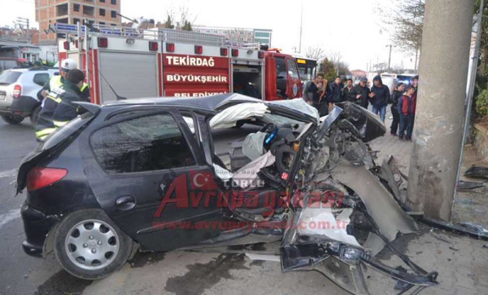 Polisten Kaçtılar Kaza Yaptılar