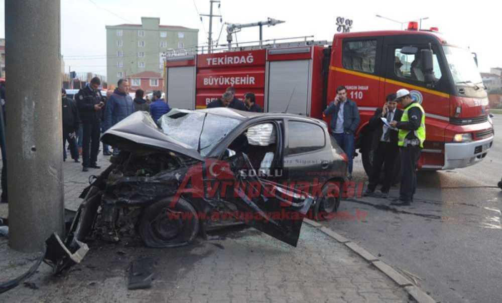 Polisten Kaçtılar Kaza Yaptılar