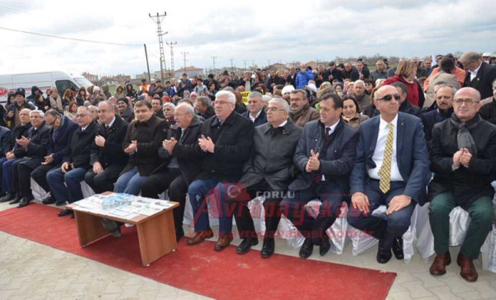 Vakıflar'da Temel Atma Töreni Düzenlendi