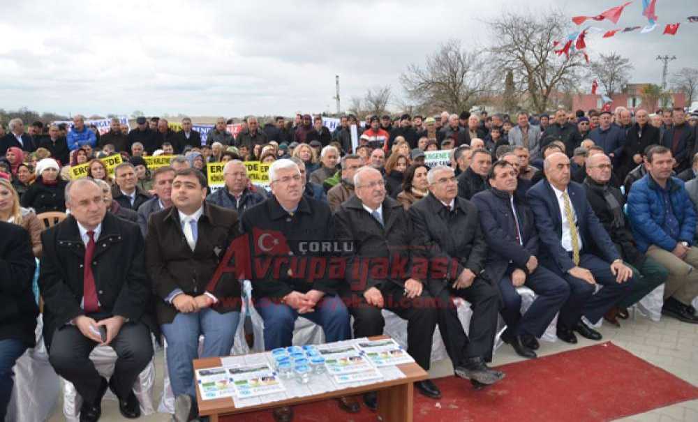 Vakıflar'da Temel Atma Töreni Düzenlendi