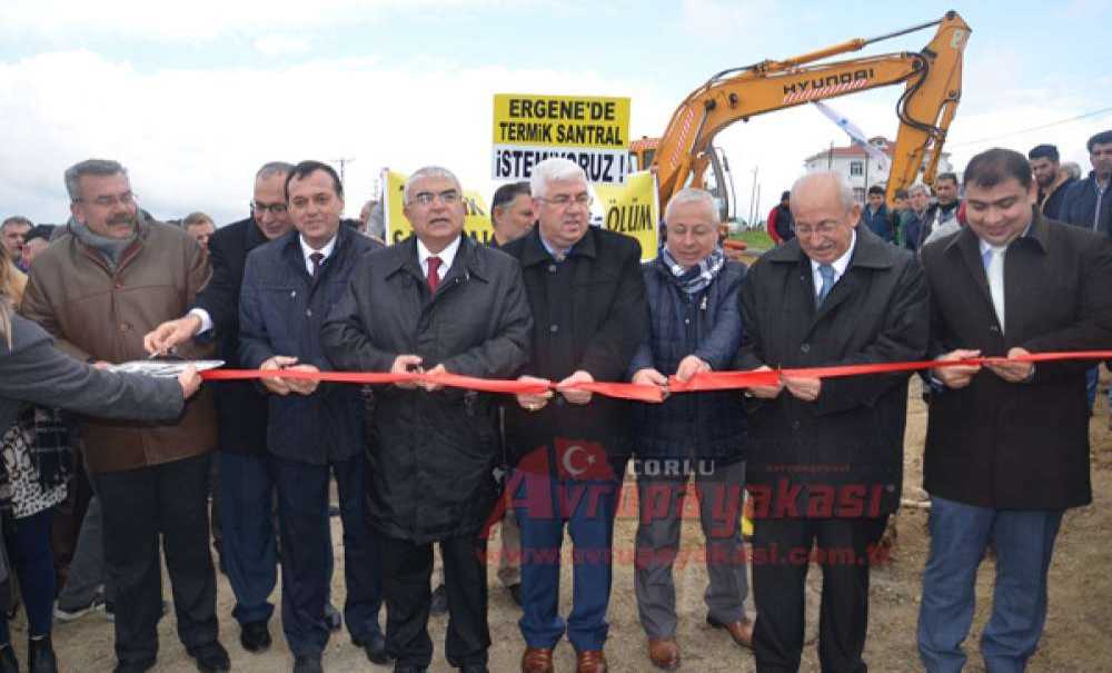 Vakıflar'da Temel Atma Töreni Düzenlendi