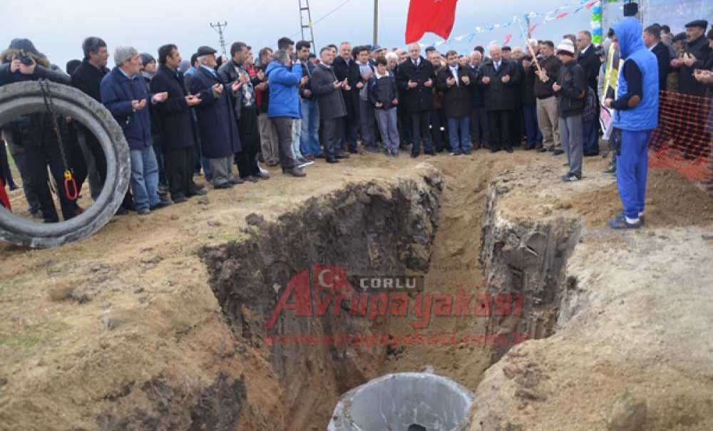 Vakıflar'da Temel Atma Töreni Düzenlendi