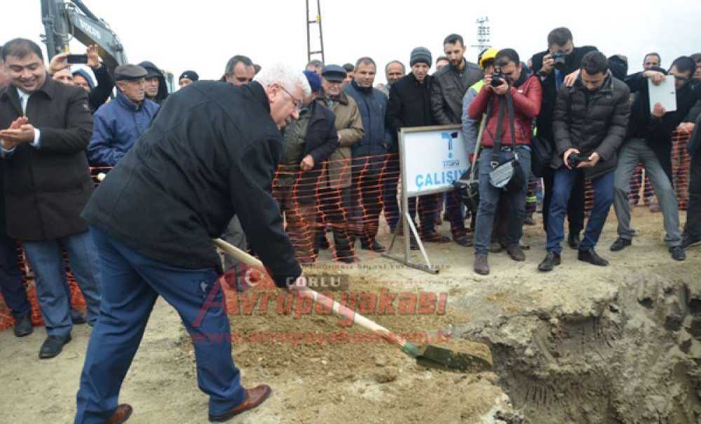 Vakıflar'da Temel Atma Töreni Düzenlendi