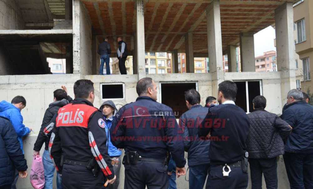İnşaata Çıkıp İntihar Etti